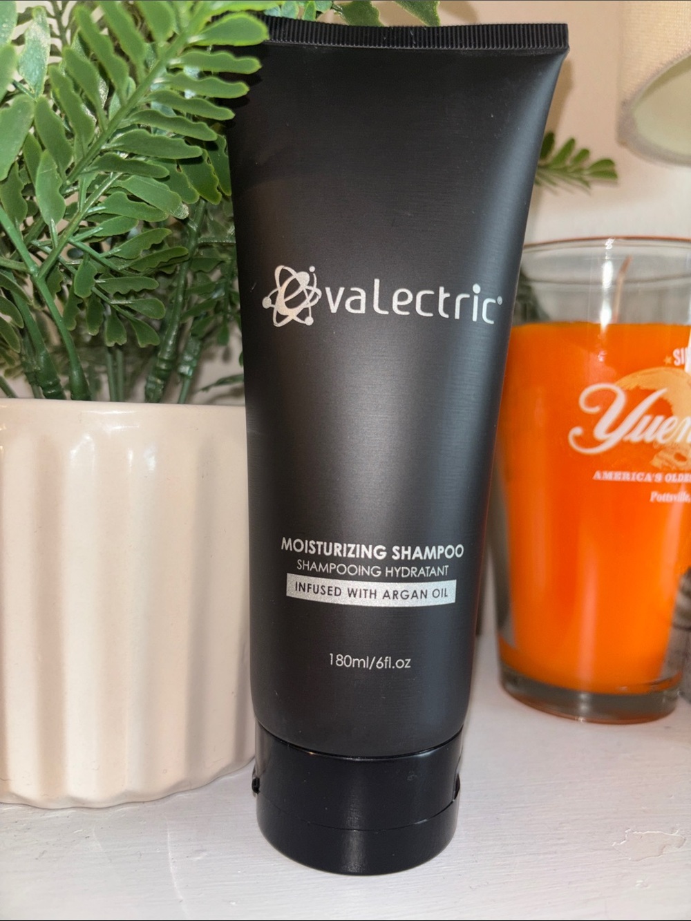Evalectric moisturizing Shampoo 6oz bottle.
